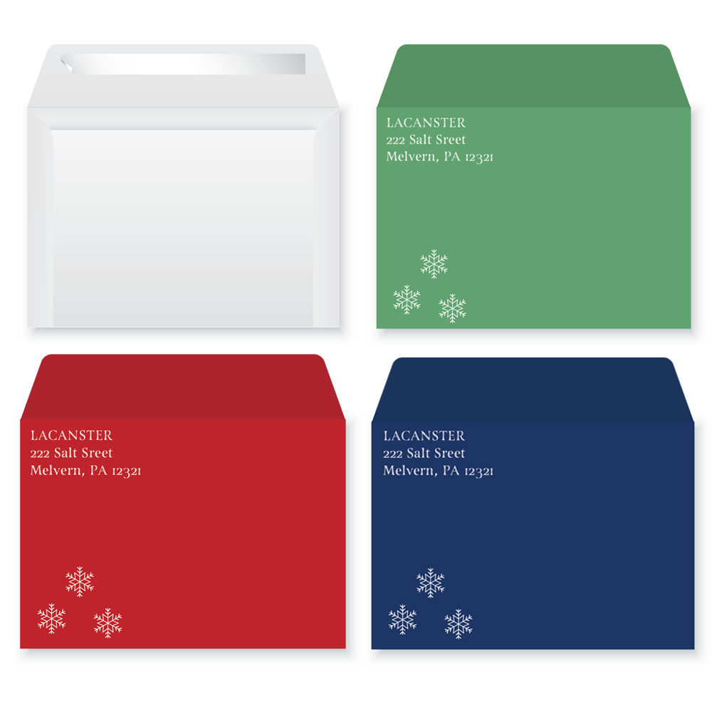 holiday envelopes