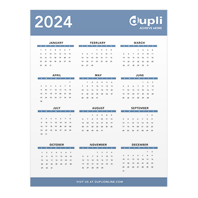 poster-calendar print and convert envelopes