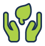 sustainable materials icon