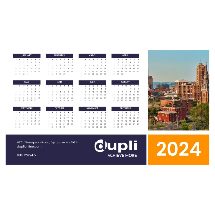 Desktop Calendar printing