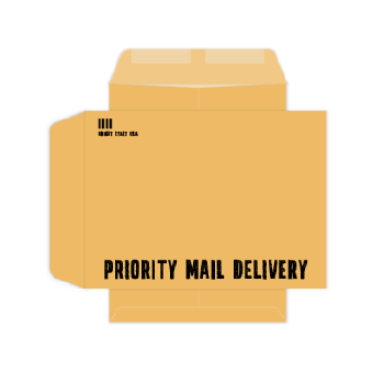 Brown Kraft envelopes