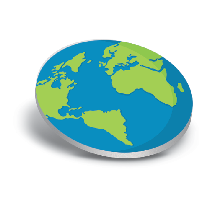 circle cut sticker