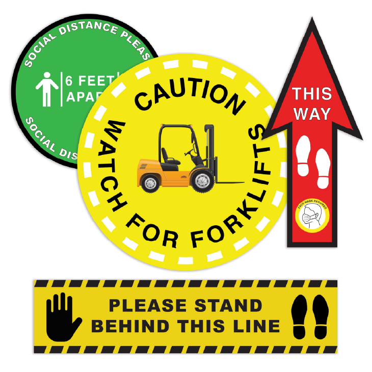 removeable sticker signage printing