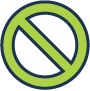 no mailing list needed icon