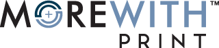 more with print logo