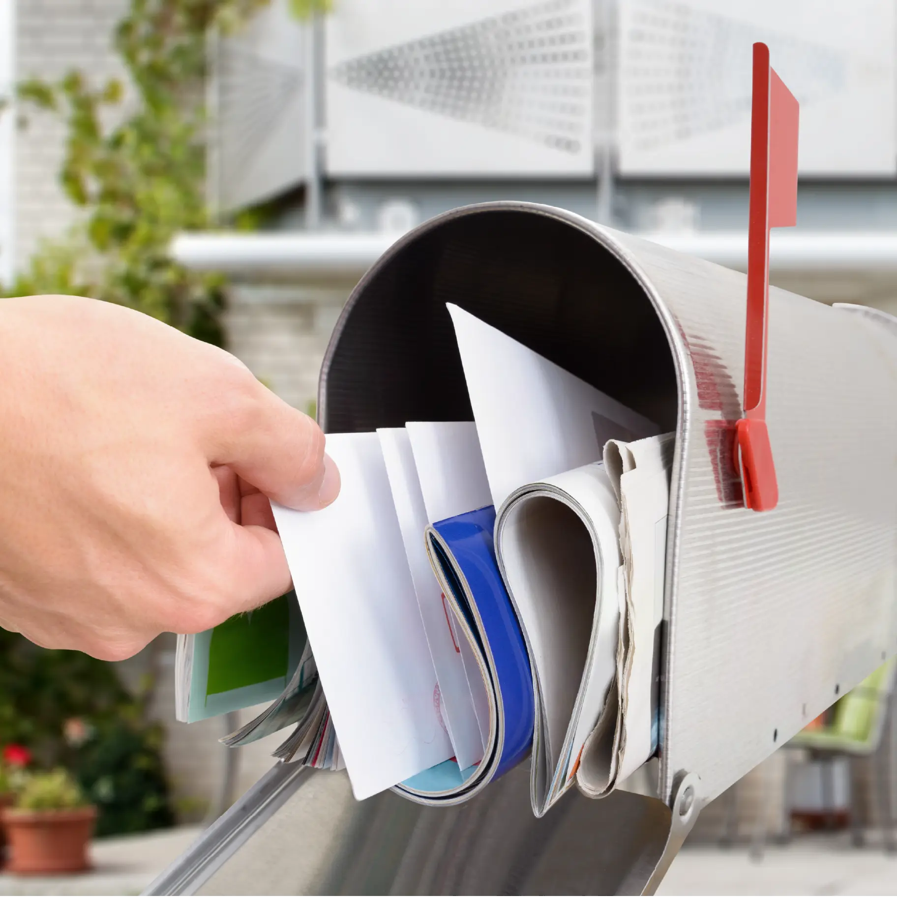mail in mailbox