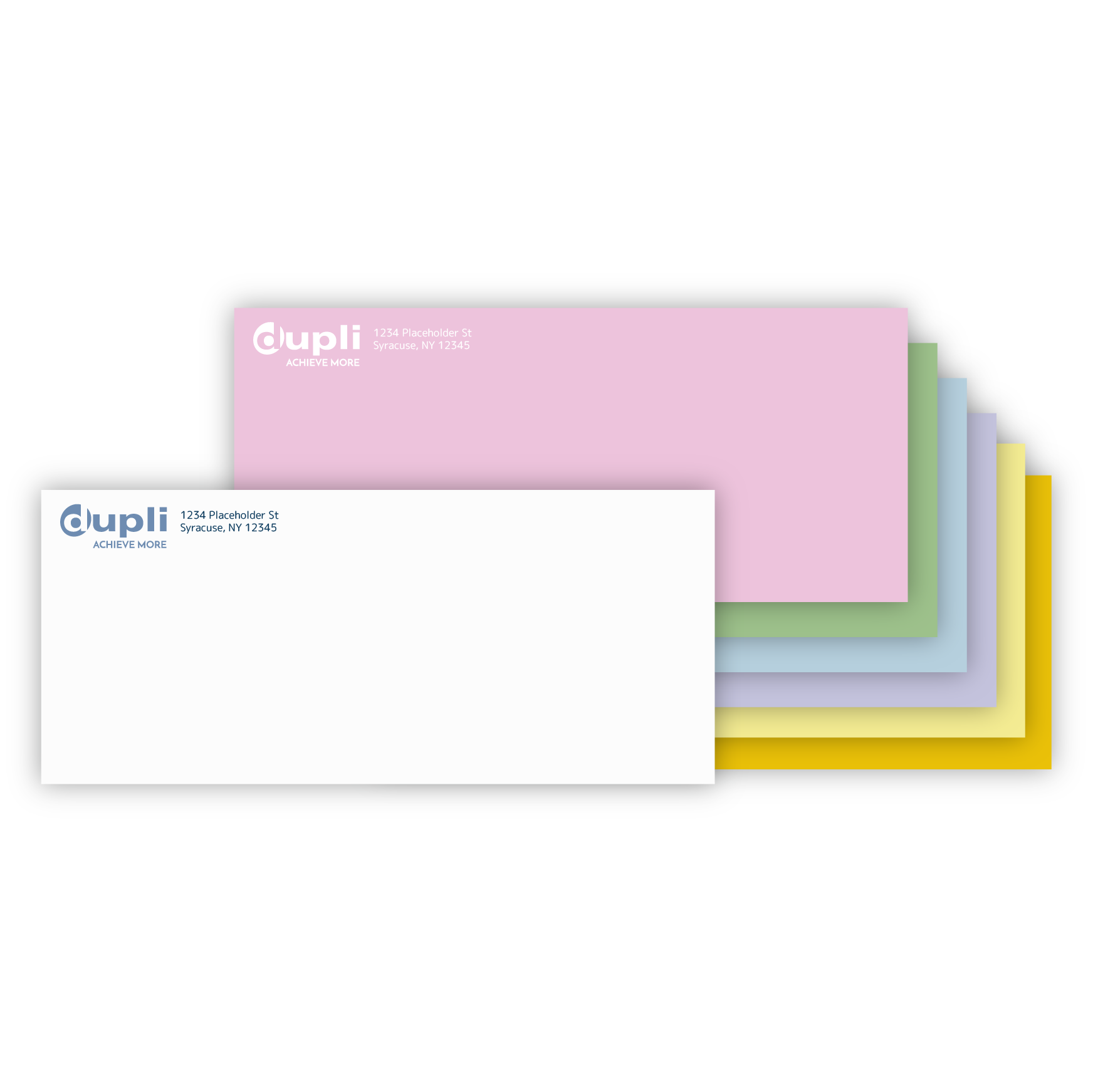 Colored Wove Envelopes